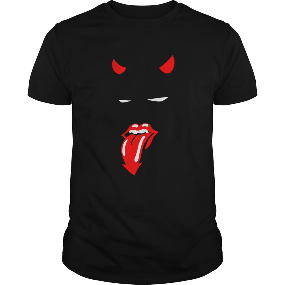 Devil Rolling Stones Funny  Shirt